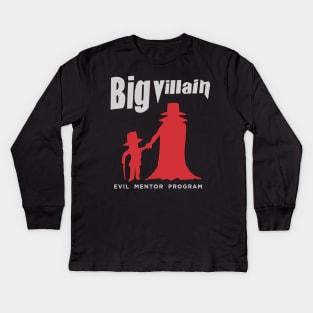 Big Villain Kids Long Sleeve T-Shirt